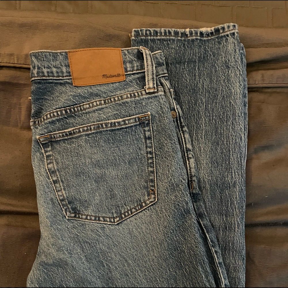 Madewell Men's Athletic Slim Jeans in Corbridge Wash